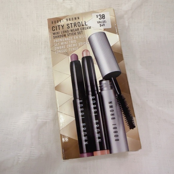 NWB Bobbi Brown Mini Long-Wear Cream Eye Shadow Stick Set ($49 value) - Picture 3 of 3